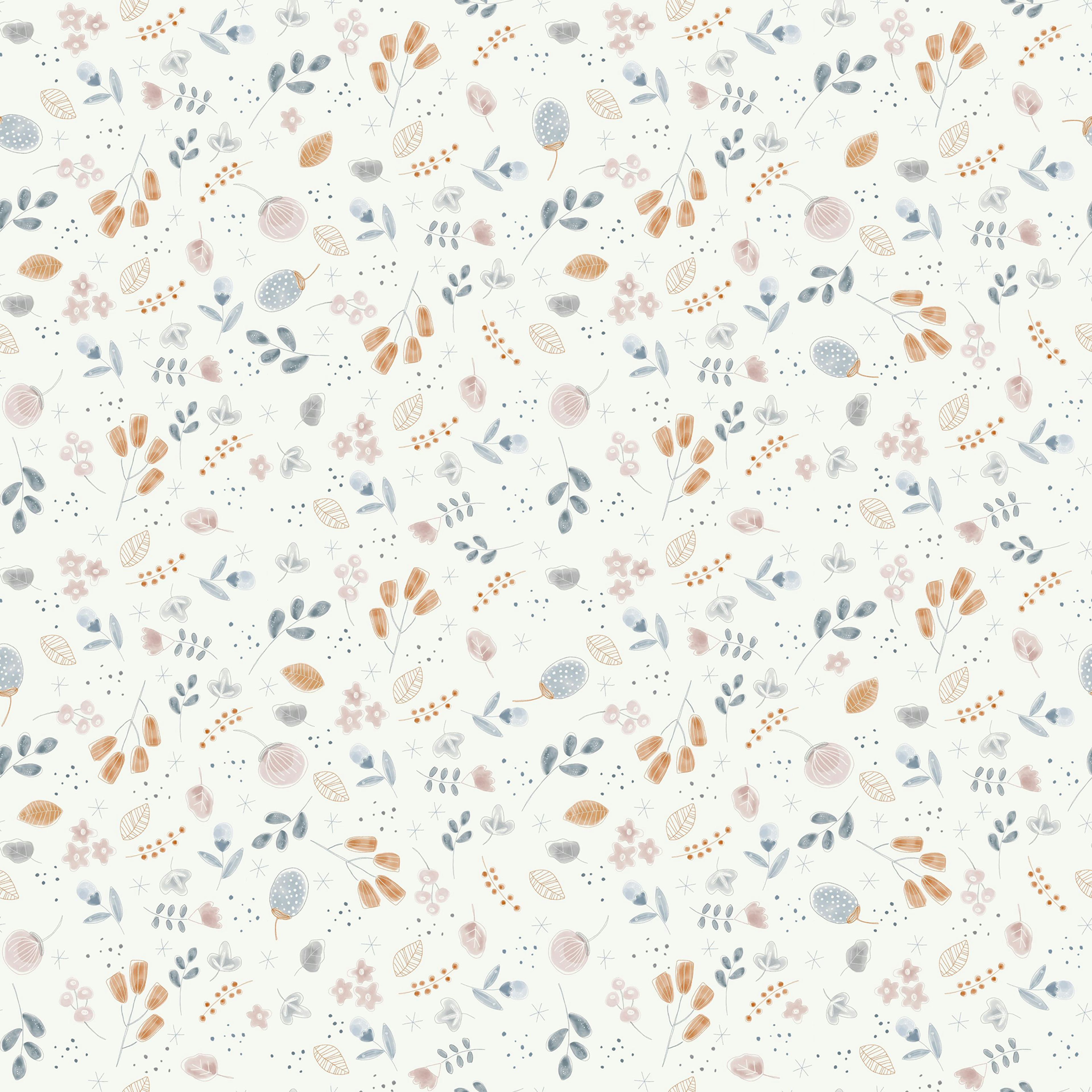 Tapet Little Dutch Spring Flowers