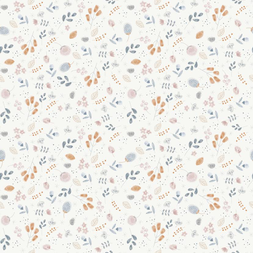 Tapet Little Dutch Spring Flowers