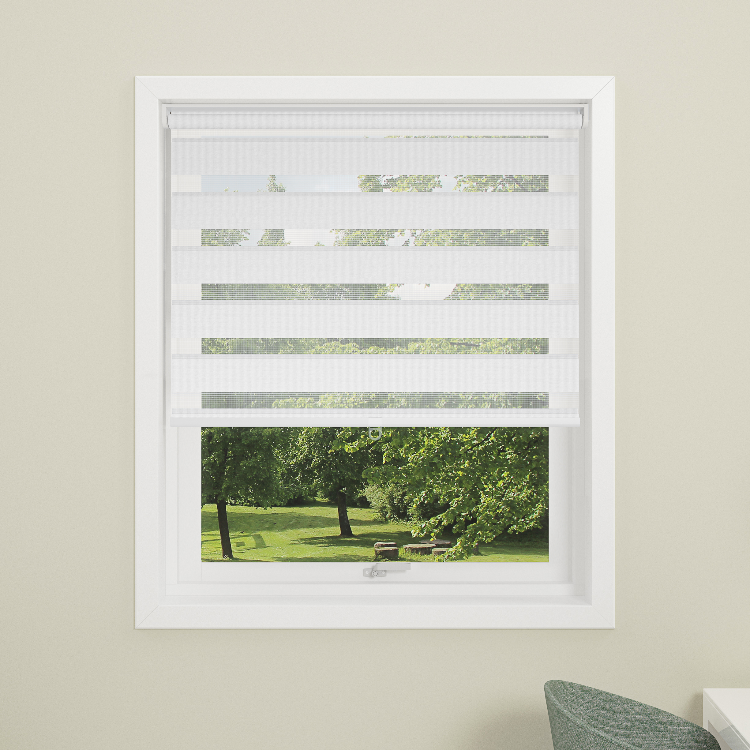 Rullgardin Debel Touch Duo Ljusavskärmande