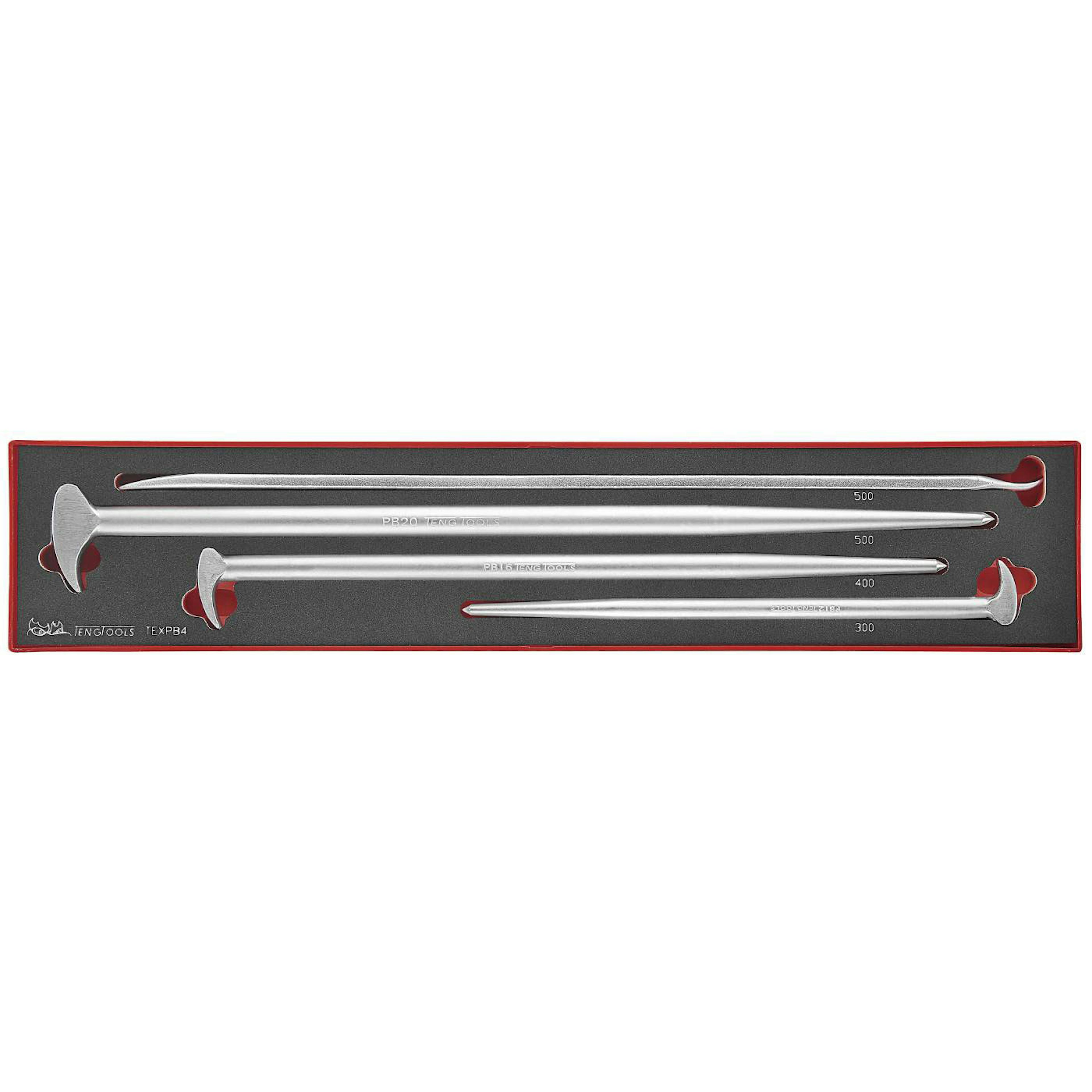 Brytjärnssats 4 delar Teng Tools TEXPB4