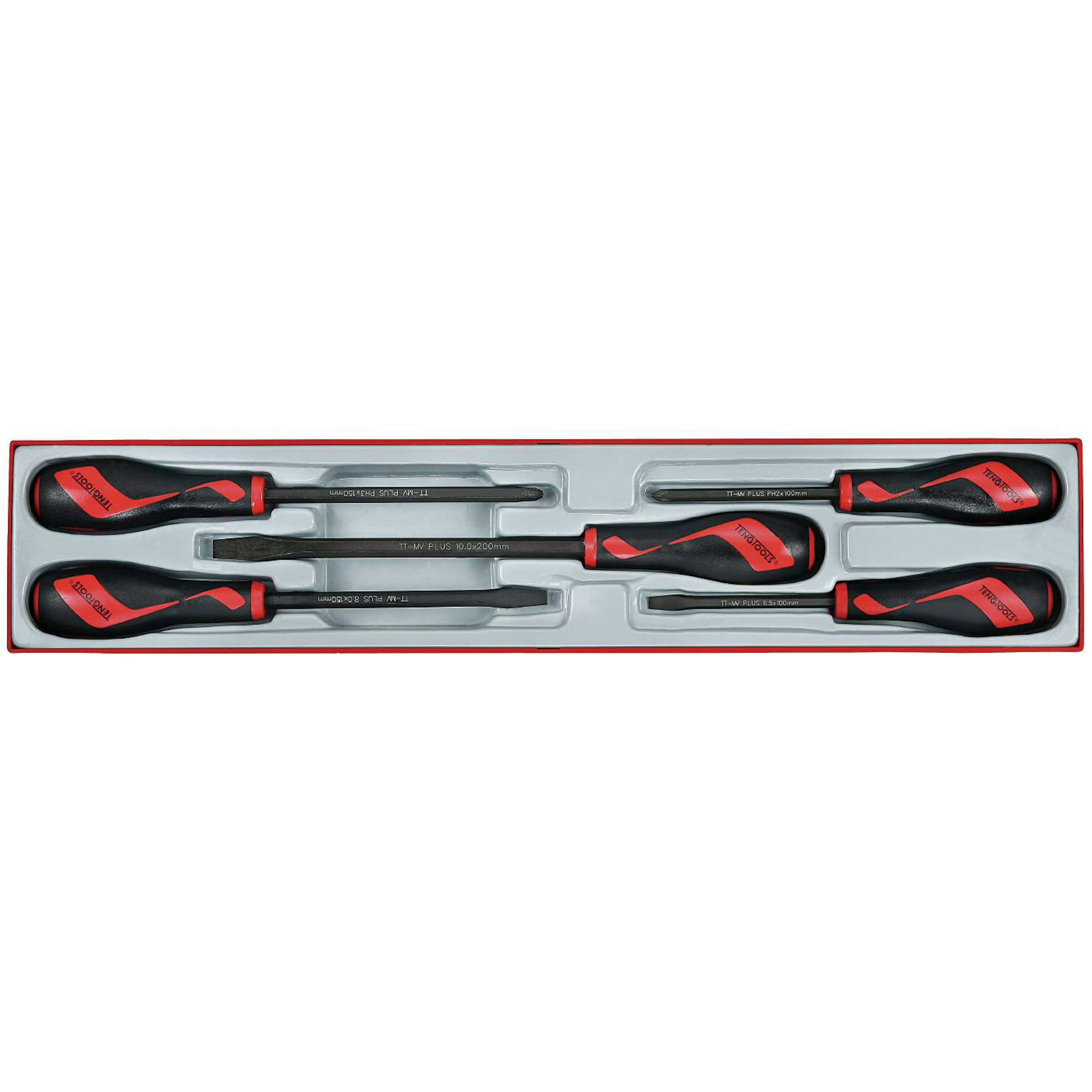 Skruvmejselsats 5-delar Teng Tools TTXMDTN