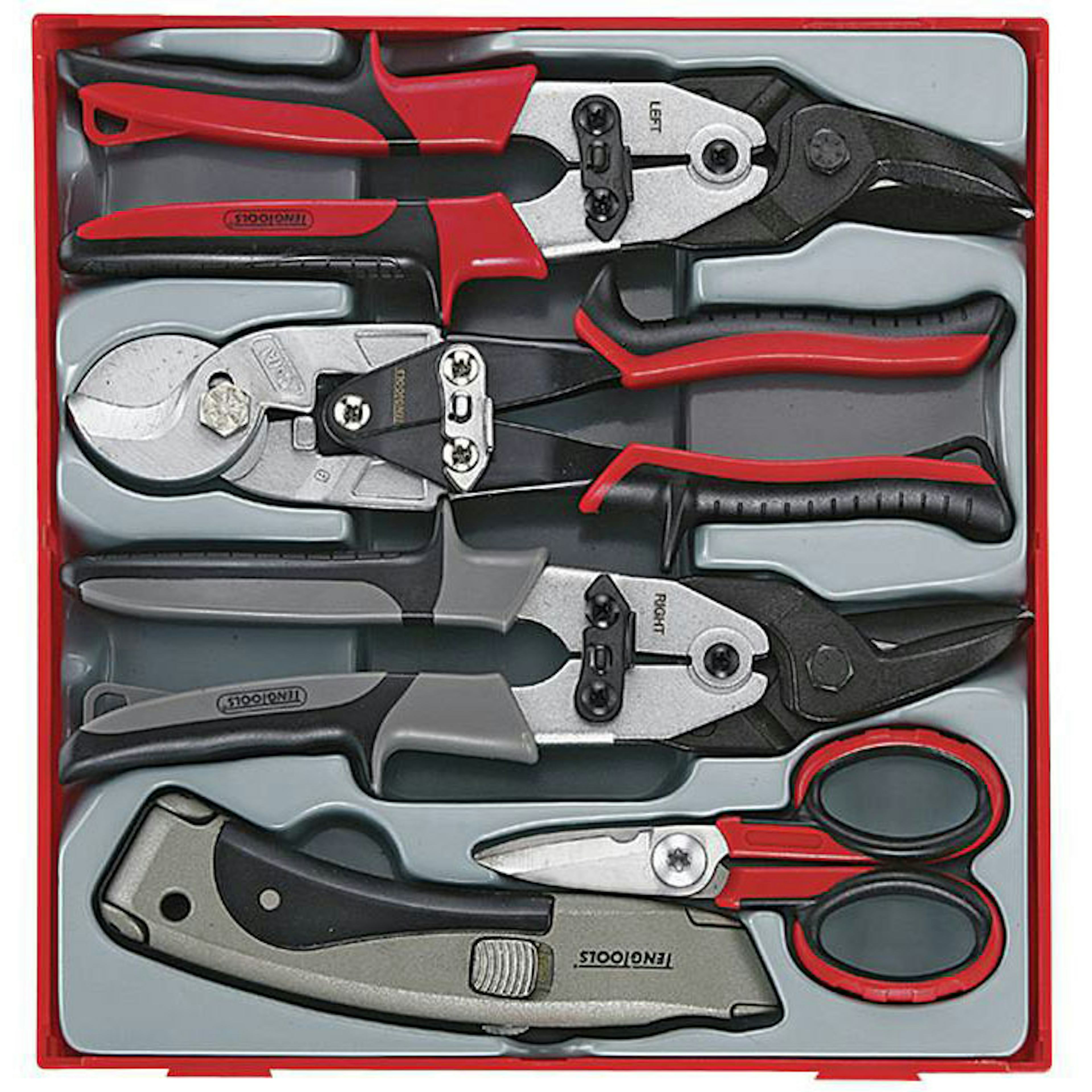 Klipp- och skärsats 5 delar Teng Tools TTDCT05