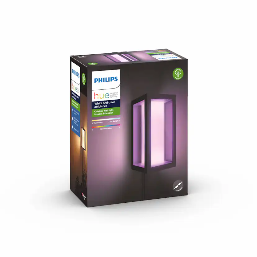 Fasadbelysning Philips Hue Impress