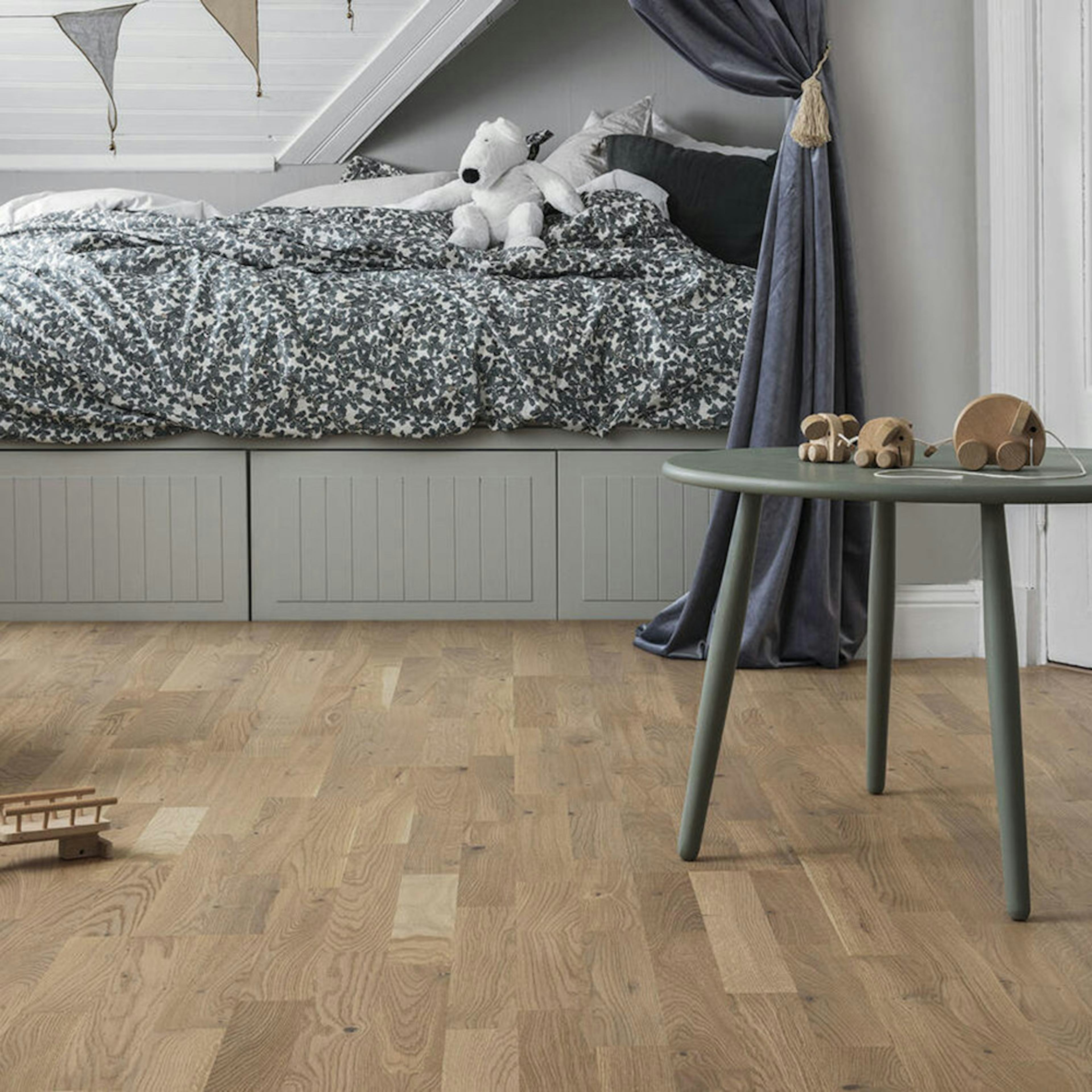 Parkettgolv Tarkett Shade Ek Soft Beige 3-Stav