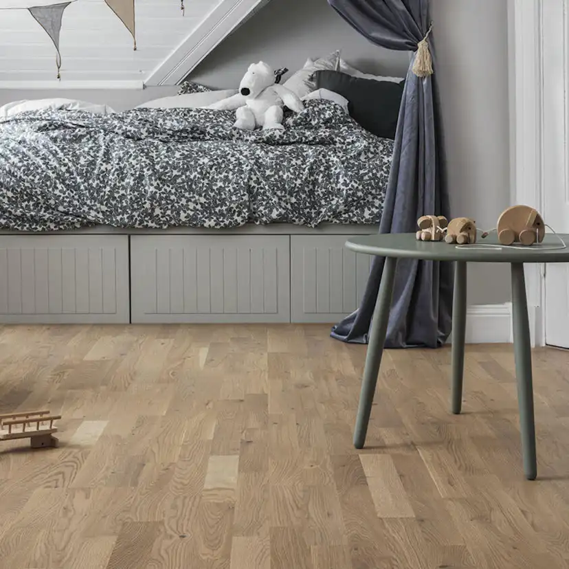 Parkettgolv Tarkett Shade Ek Soft Beige 3-Stav