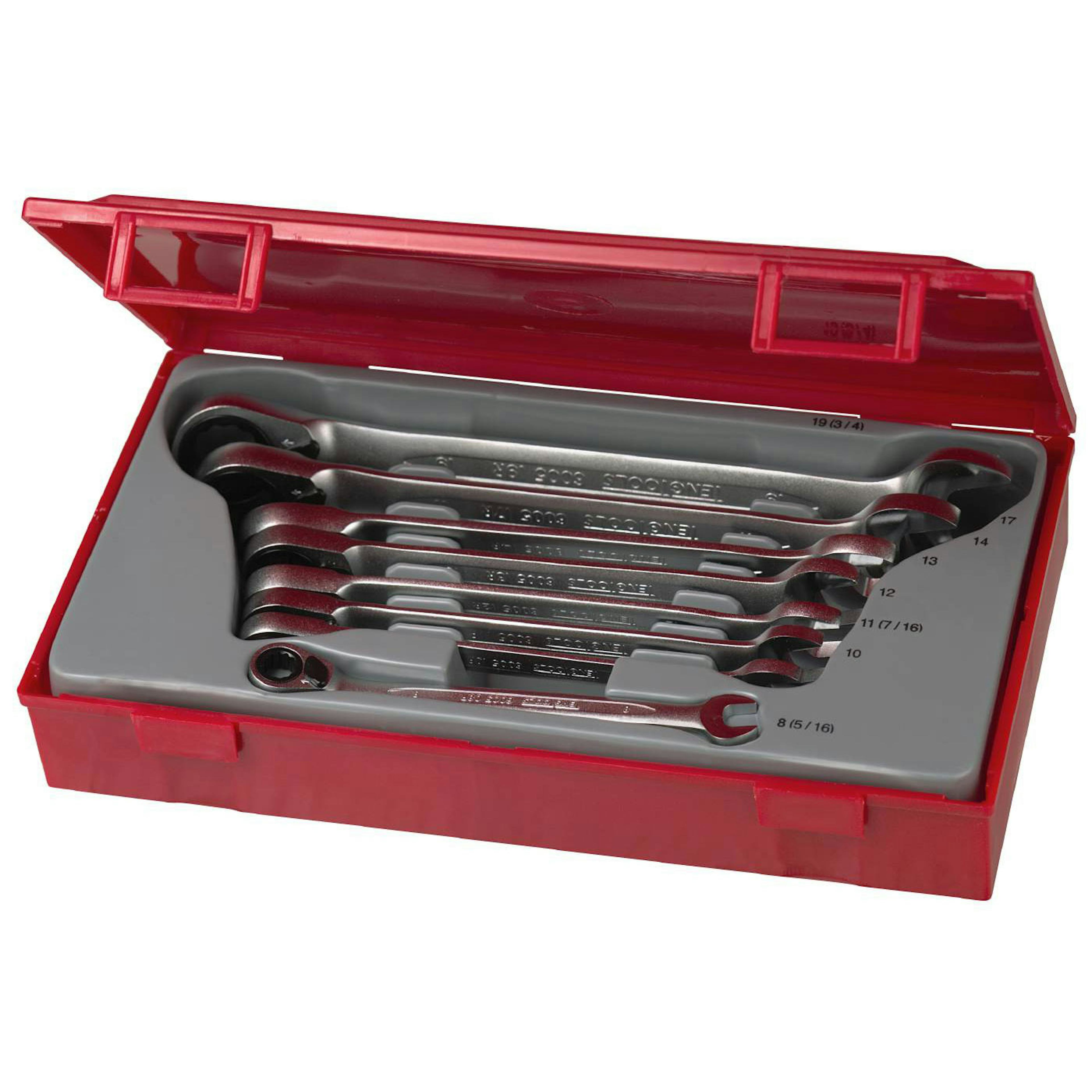 U-ringspärrnyckelsats 8 delar Teng Tools TT6508R