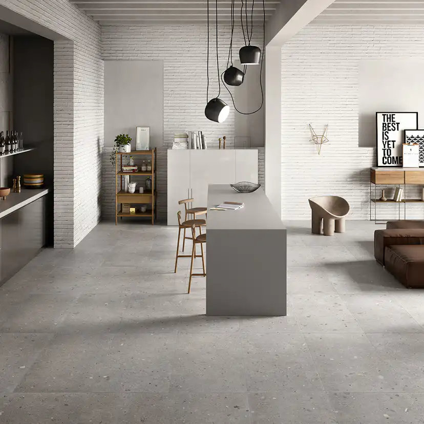 Klinker Lhådös Slite Grå 60x60 cm