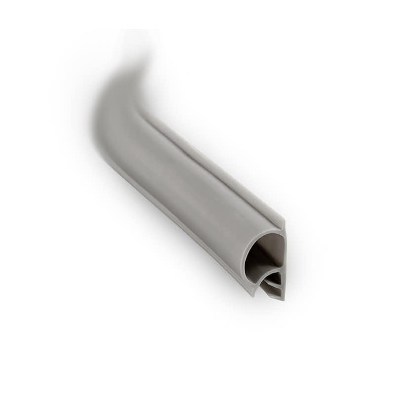 KP DB-9 mm, T-sågspår GRÅ armerad 8 m/frp