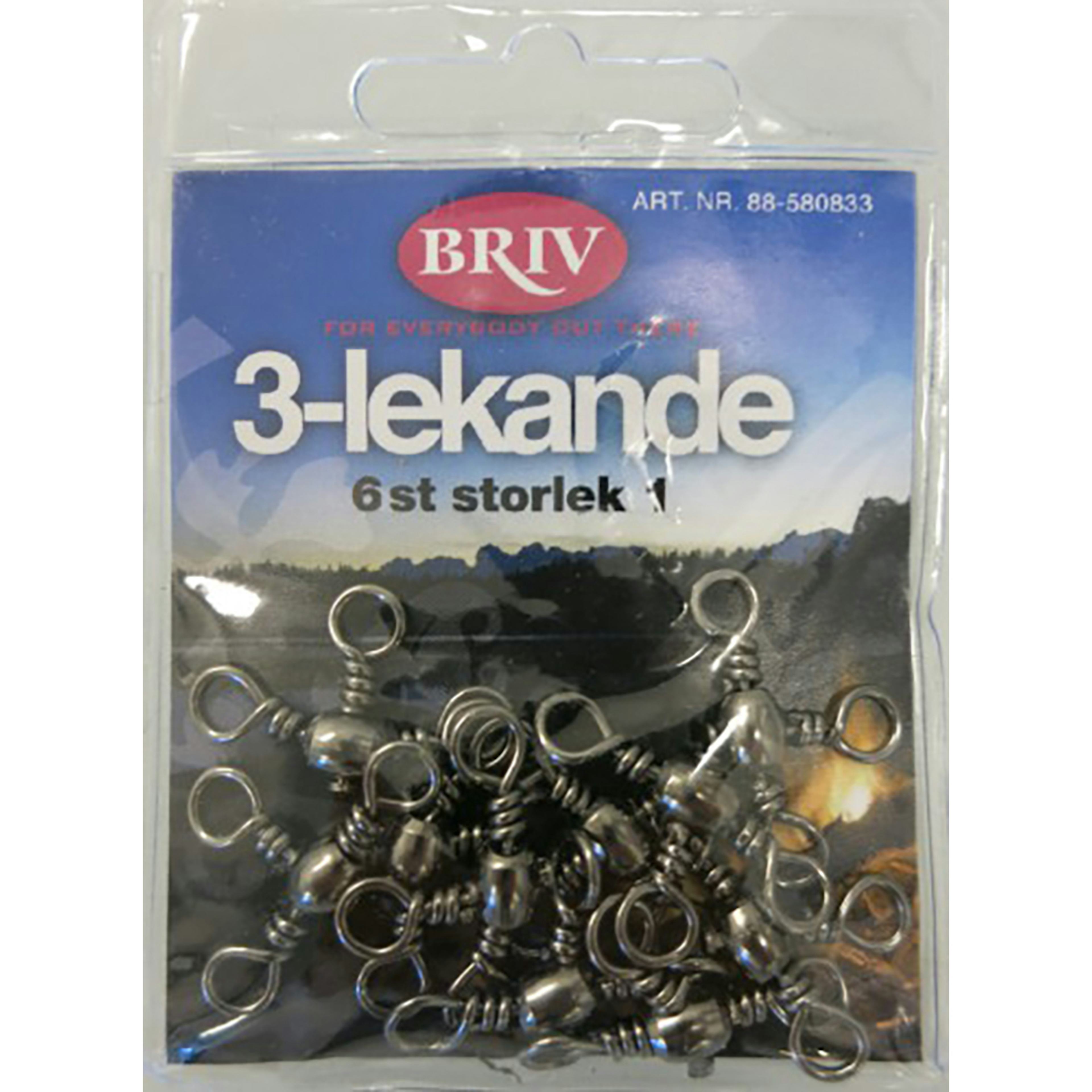 Fiskekrok Briv 6-Pack Lekande 3