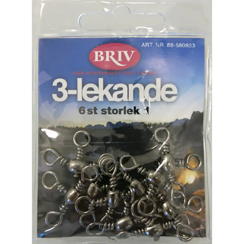 Fiskekrok Briv 6-Pack Lekande 3