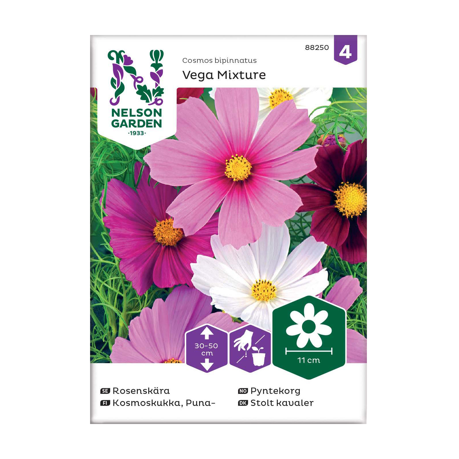 Frö Rosenskära Nelson Garden Vega Mixture