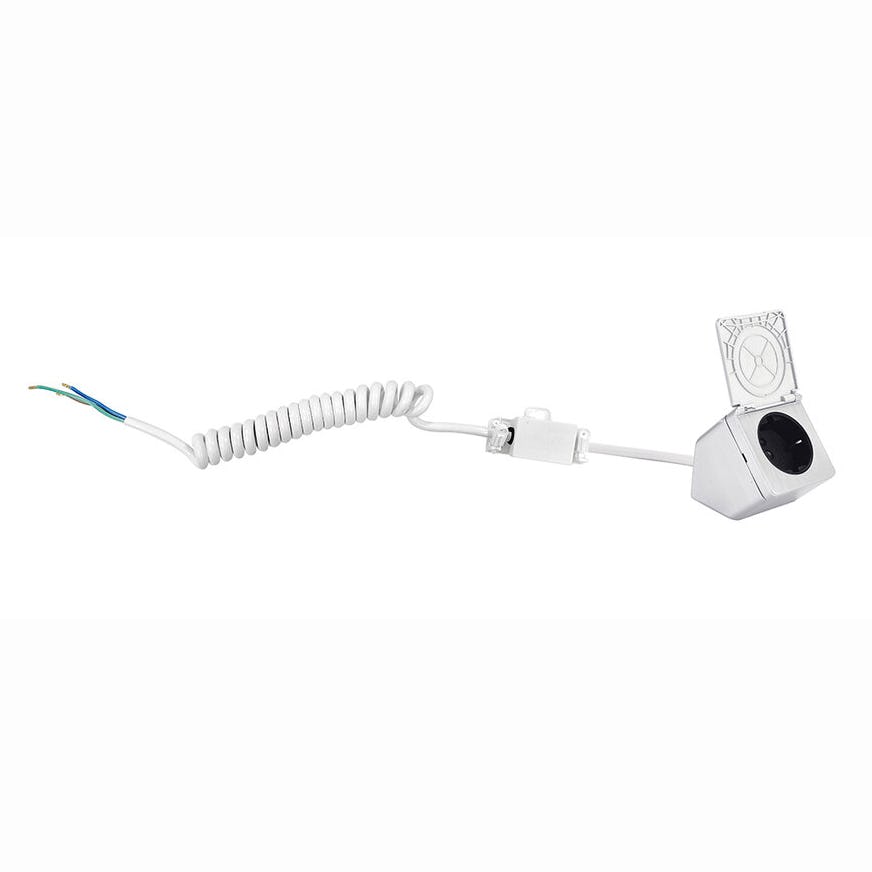 Eluttag med spiralkabel Alterna