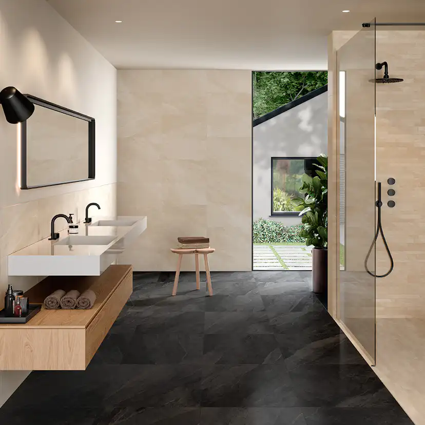 Klinker Lhådös Ekudden Svart 30x30 cm