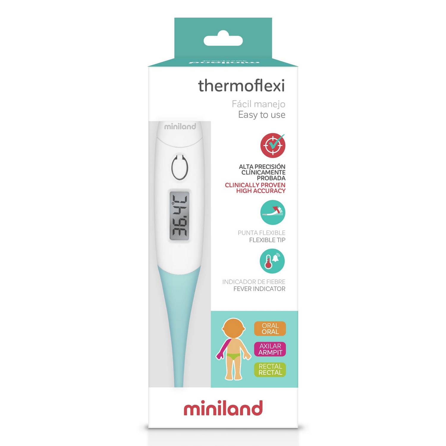 Febertermometer Miniland Thermoflexi Thermoflexi