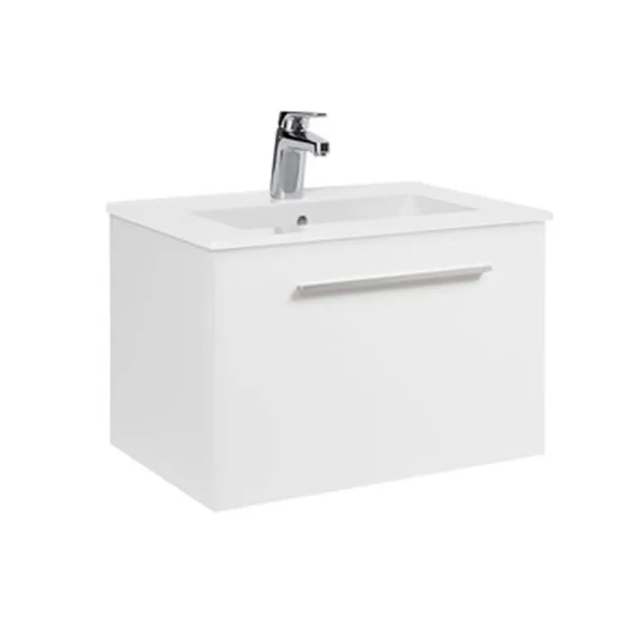 Tvättställsskåp Alterna Ella Aqua med Ariella Tvättställ