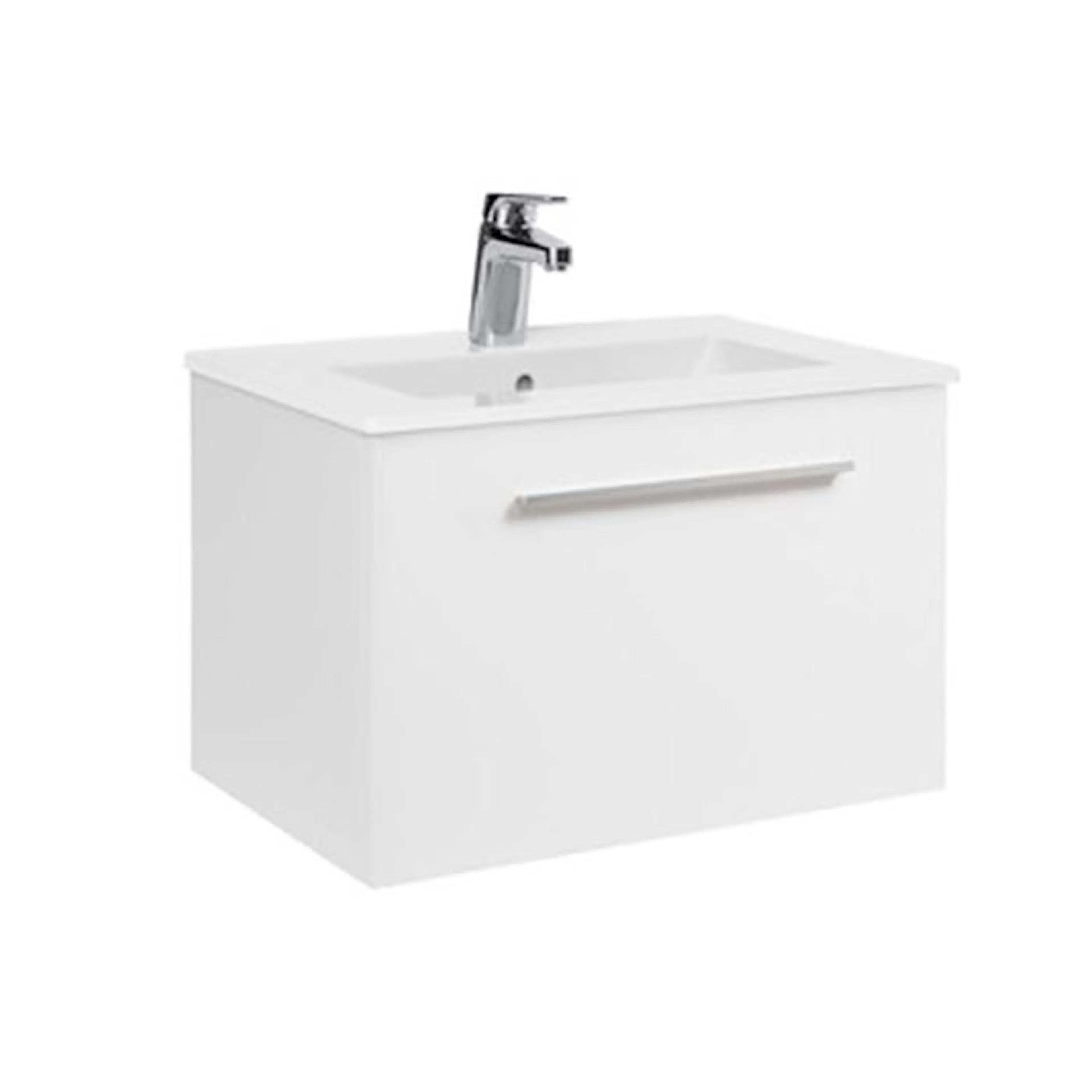 Tvättställsskåp Alterna Ella Aqua med Ariella Tvättställ