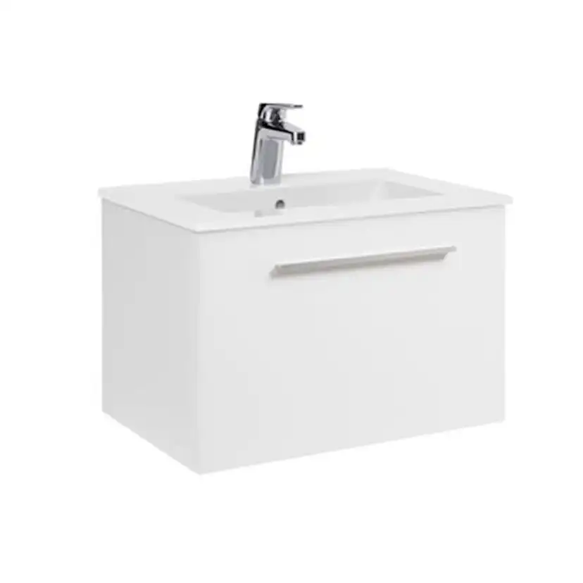 Tvättställsskåp Alterna Ella Aqua med Ariella Tvättställ