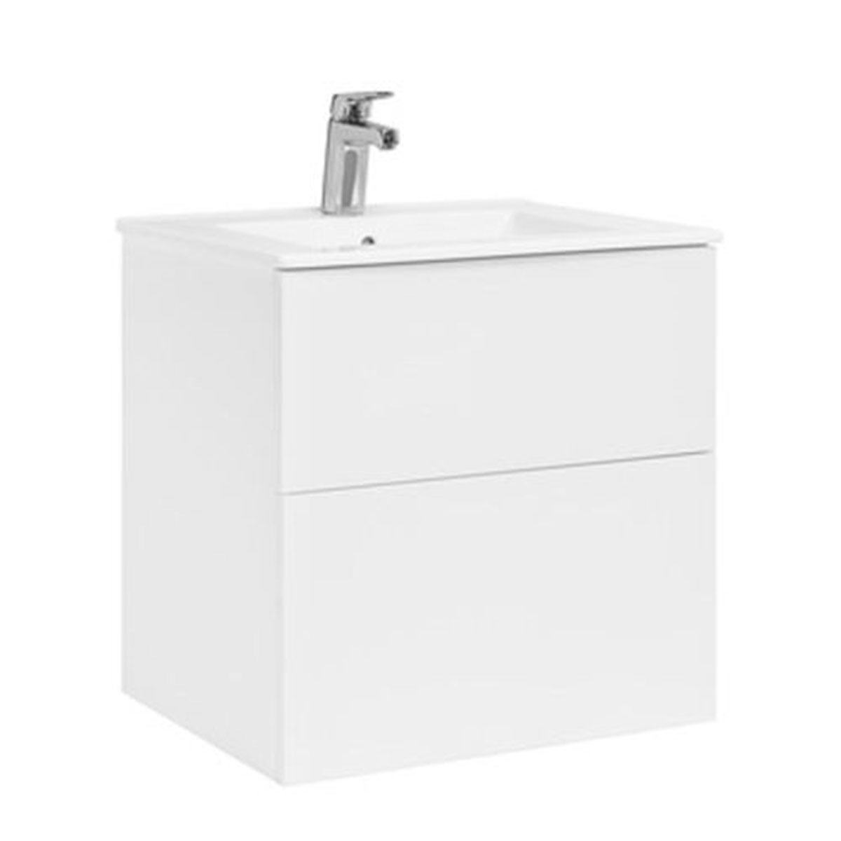 Tvättställsskåp Alterna Isella Aqua med Ariella Porslin Tvättställ