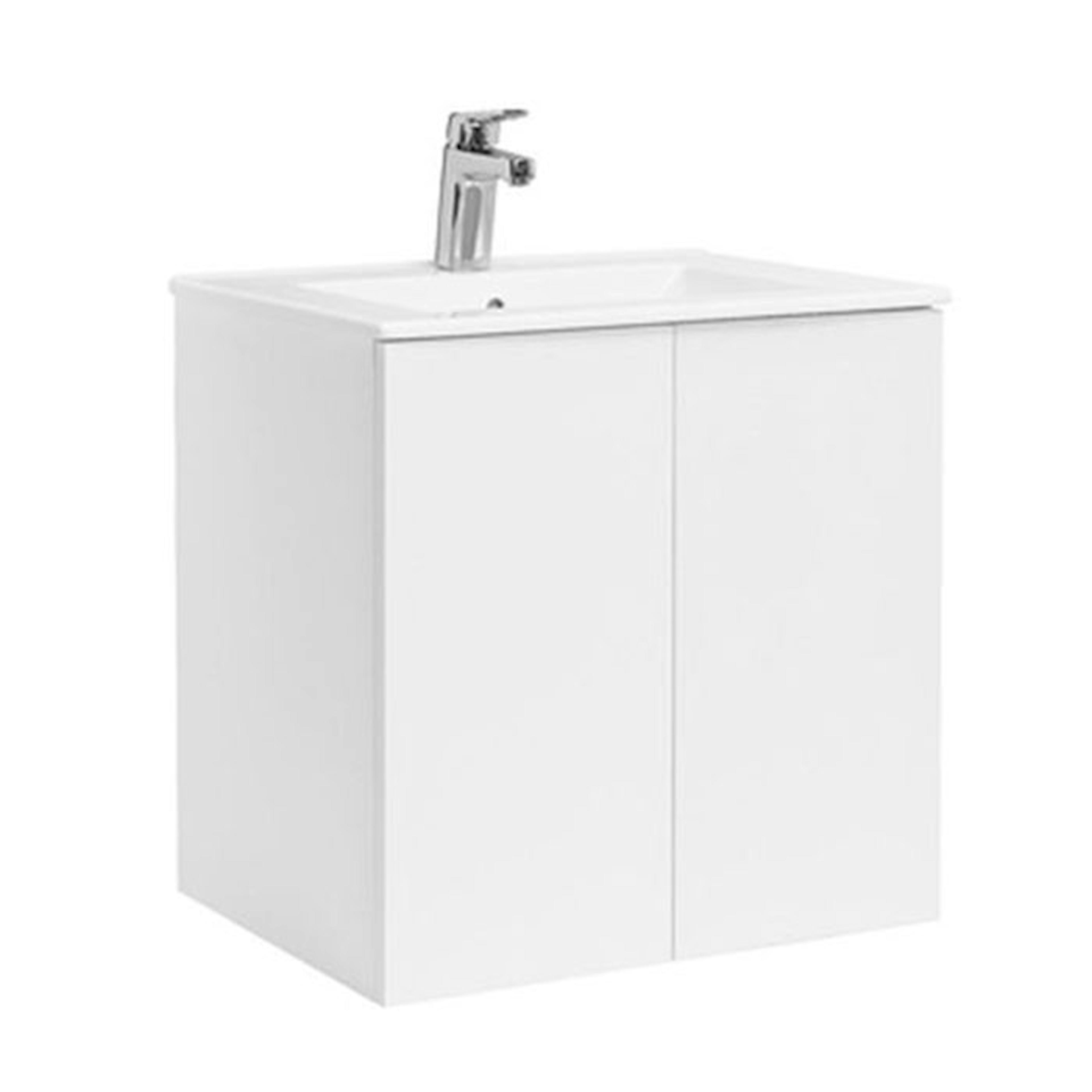 Tvättställsskåp Alterna Isella Aqua med Tvättställ