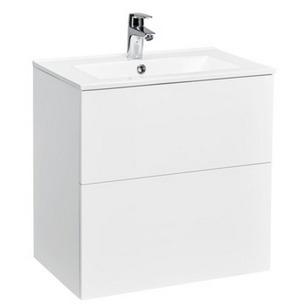 Tvättställsskåp Alterna Isella Kompakt med Ariella Mineralkomposit Tvättställ