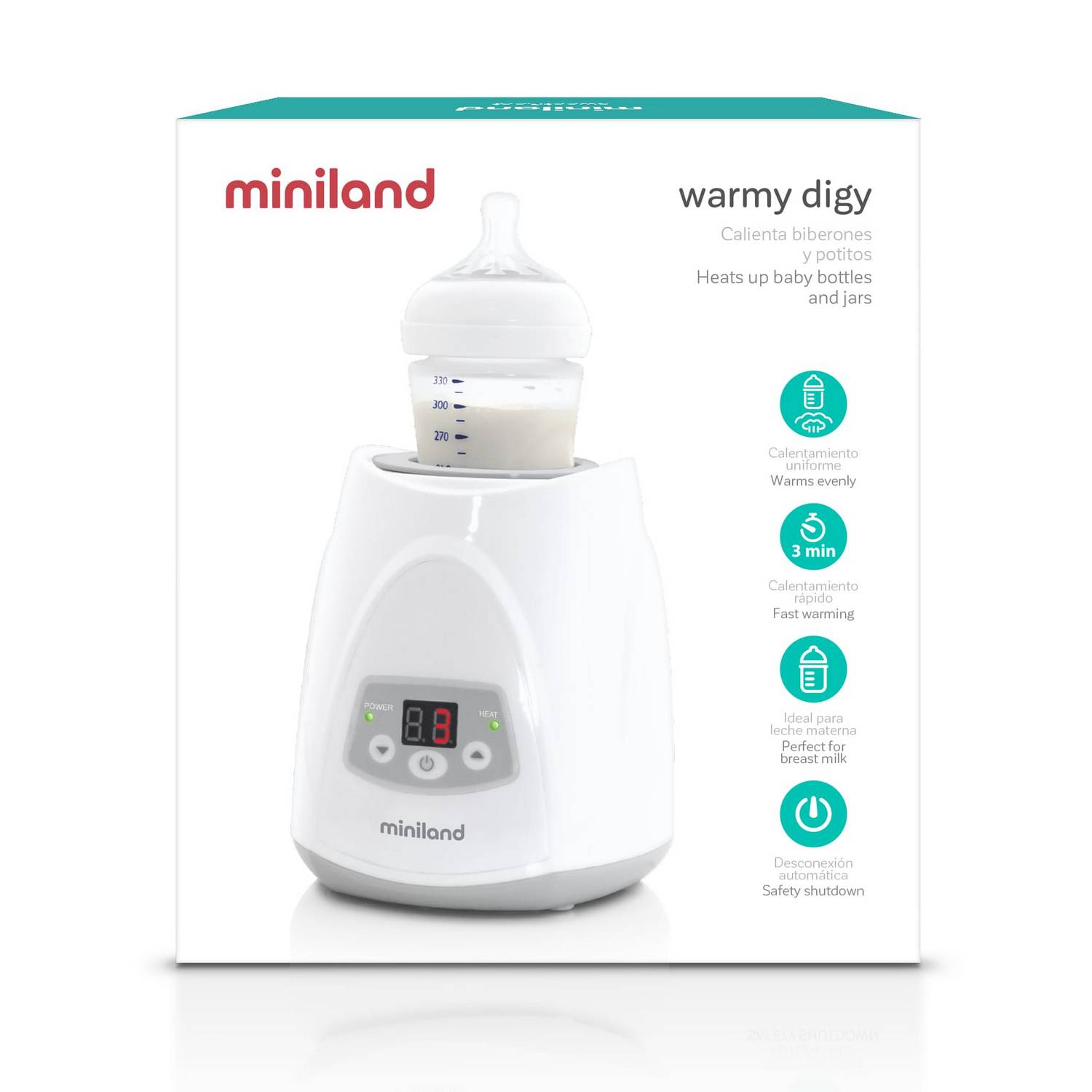 Matvärmare Miniland Warmy Digi