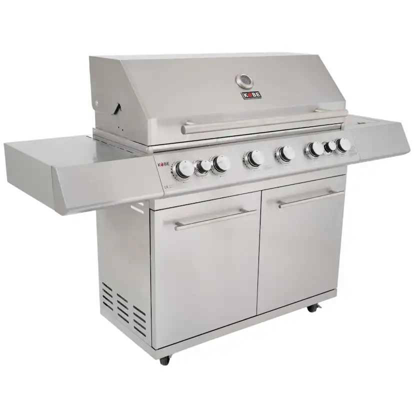 Gasolgrill Kobe 6+1+1 Rostfritt Stål