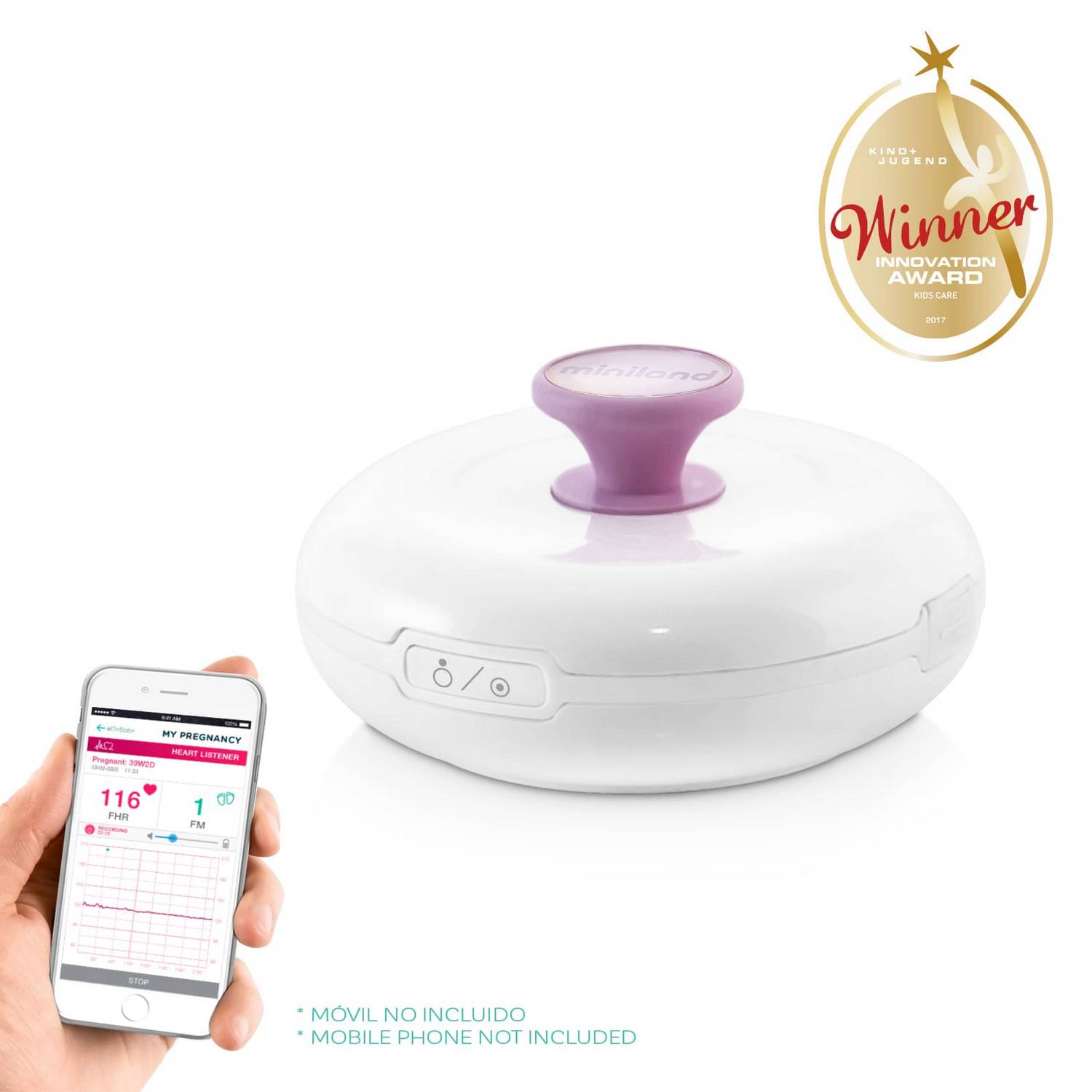 Hjärtlyssnare Miniland Sweet Beat