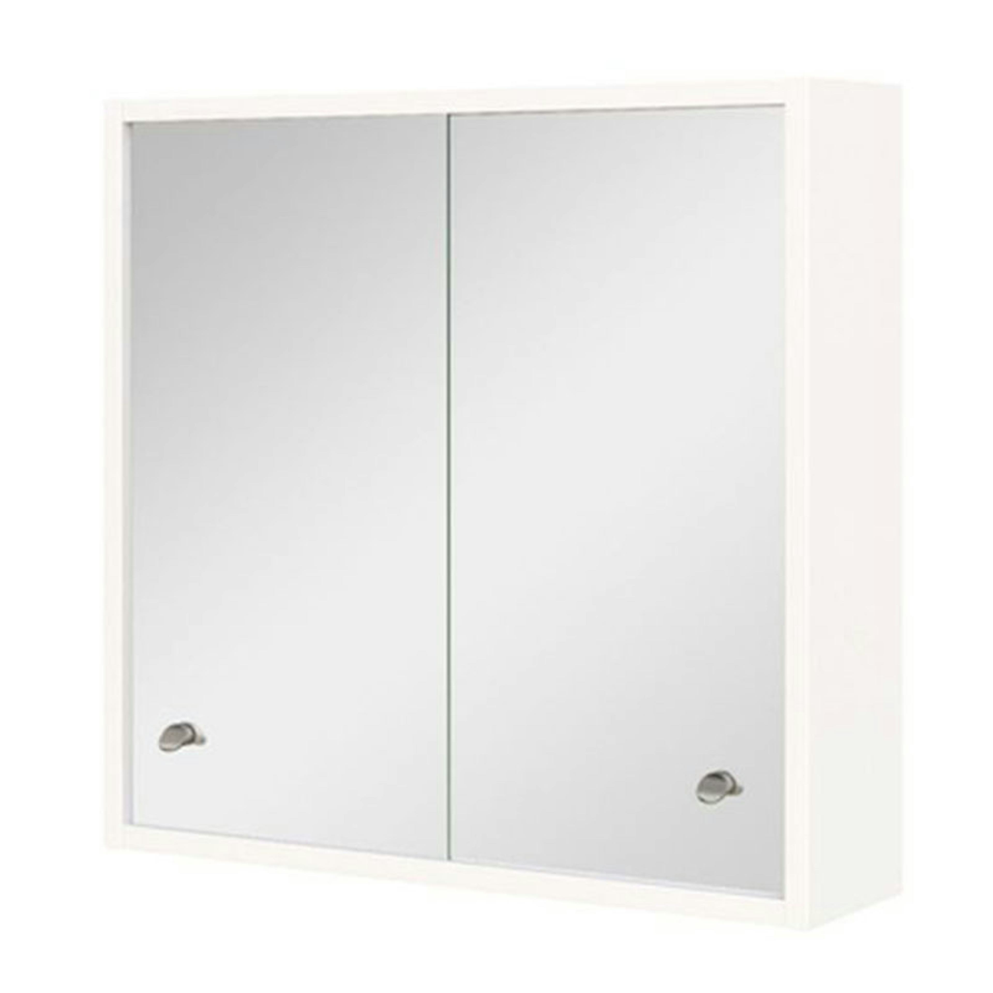 Spegelskåp Alterna Basic Aqua med Skjutdörrar