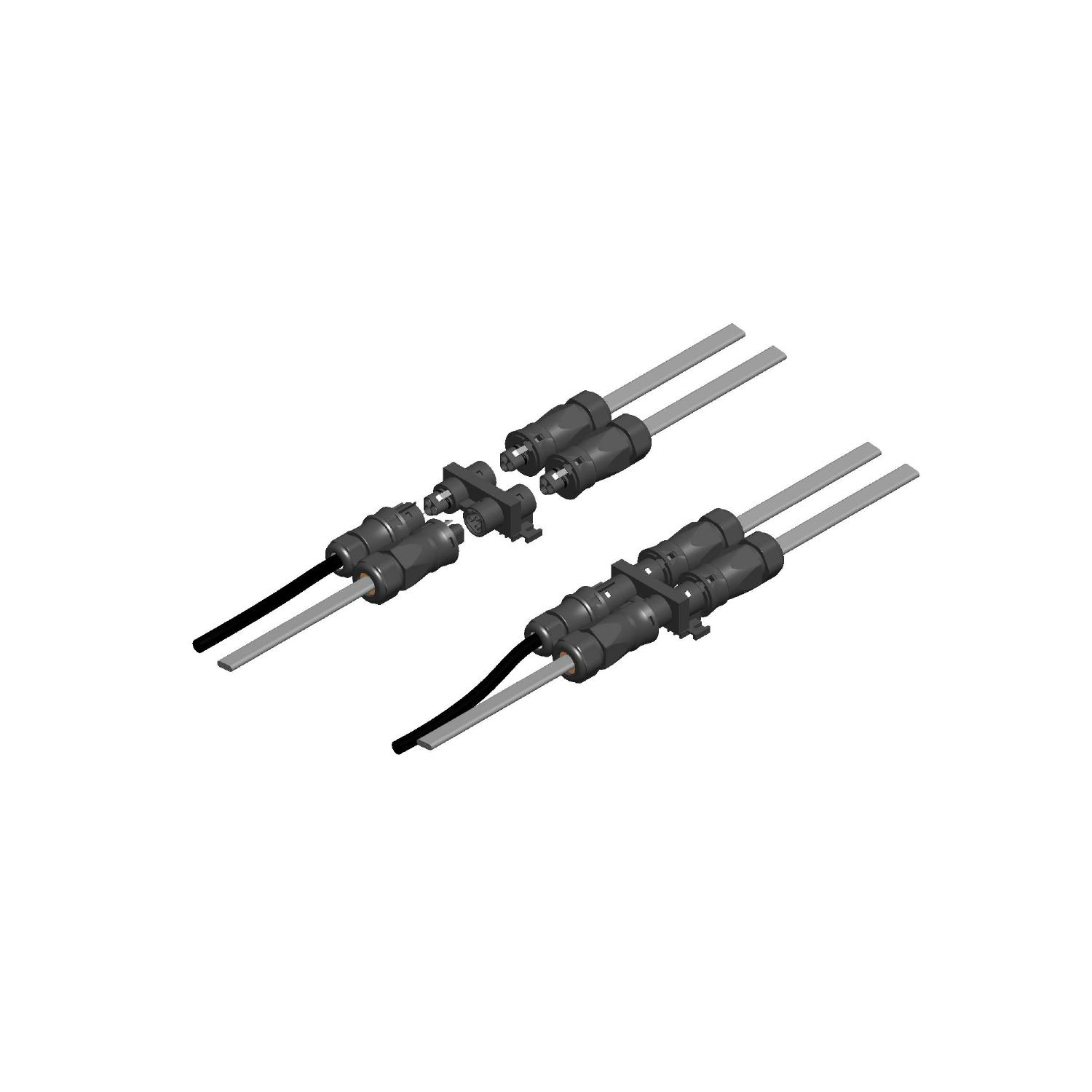 T-förgrening DEVI Kallkabel 3 st Värmekabel