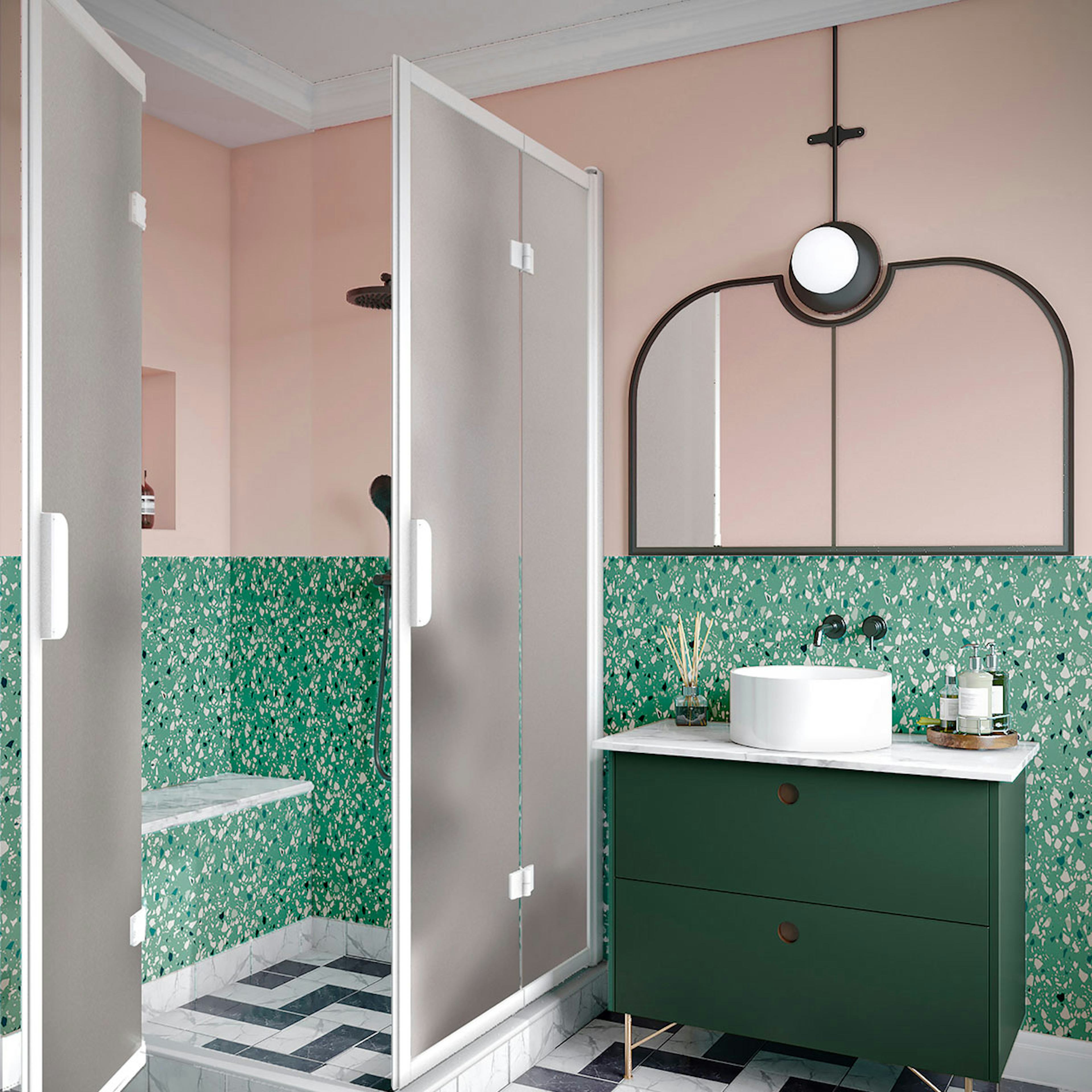 Duschhörn Hietakari Bläk 899 New York Vikbara Dörrar