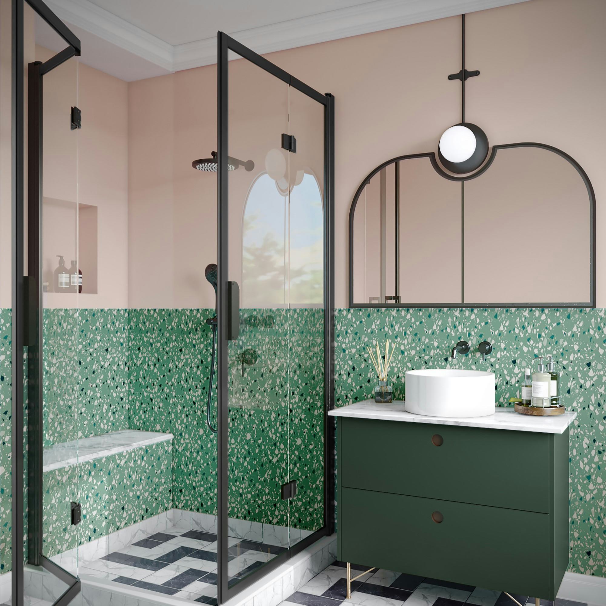 Duschhörn Hietakari Bläk 899 New York Vikbara Dörrar