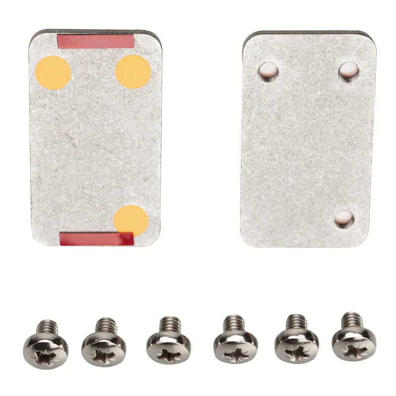 Adapter Leijma Stabil i Metall för Skruvfri Montering 2-pack