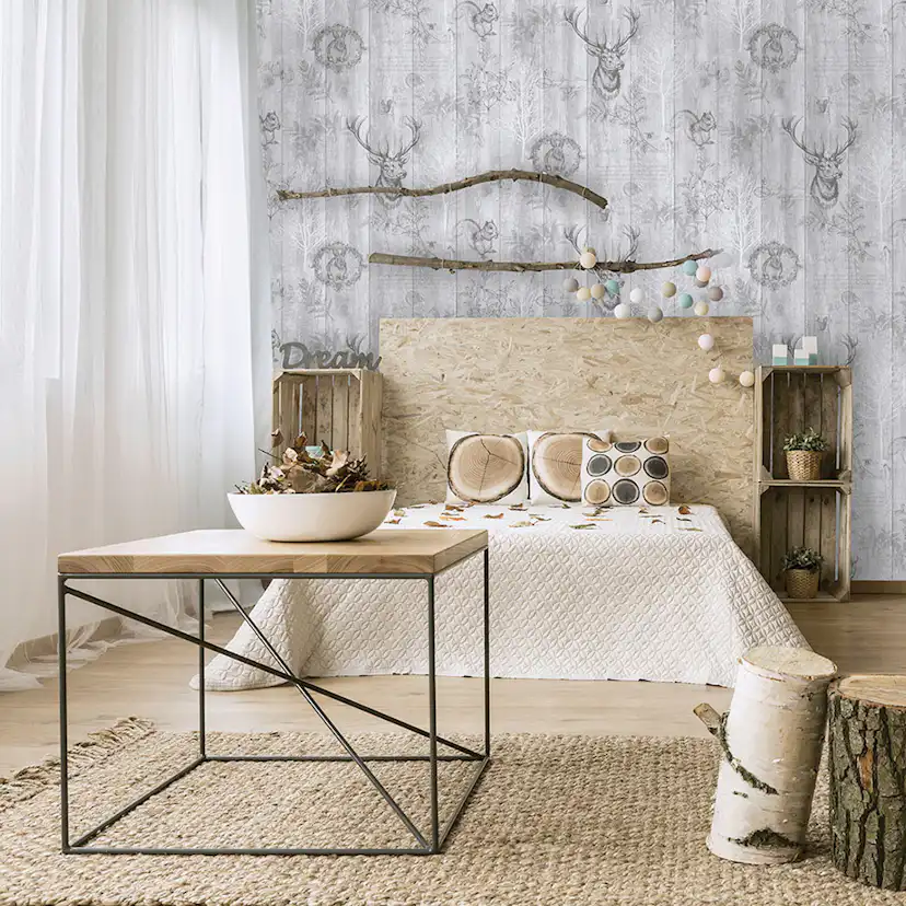 Tapet Holden Imaginarium 2 90090, Mönstad Grå