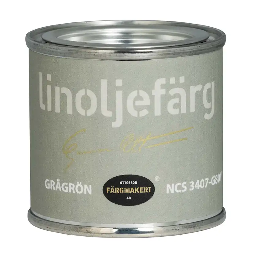Linoljefärg Ottosson Grågrön