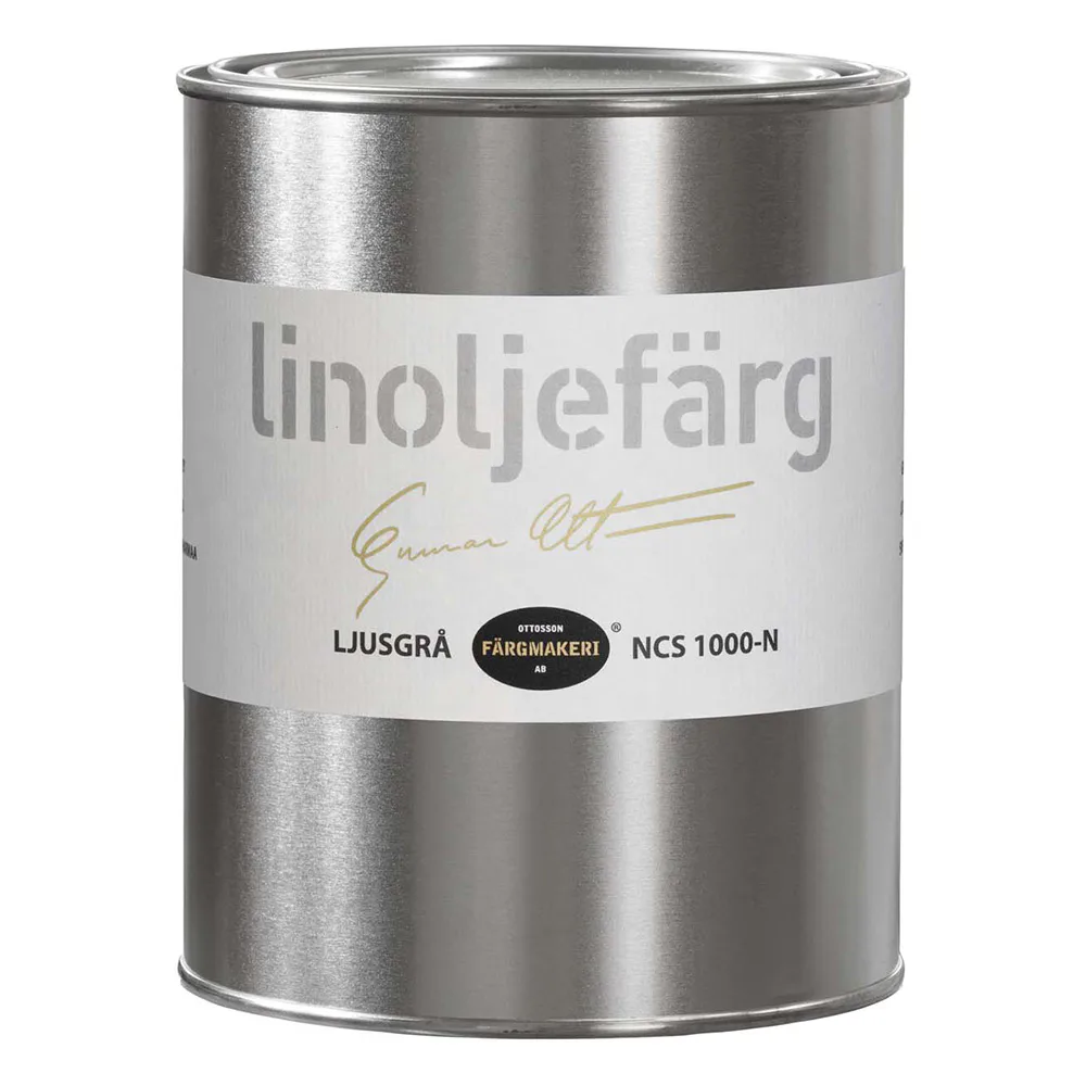 Linoljefärg Ottosson Ljusgrå