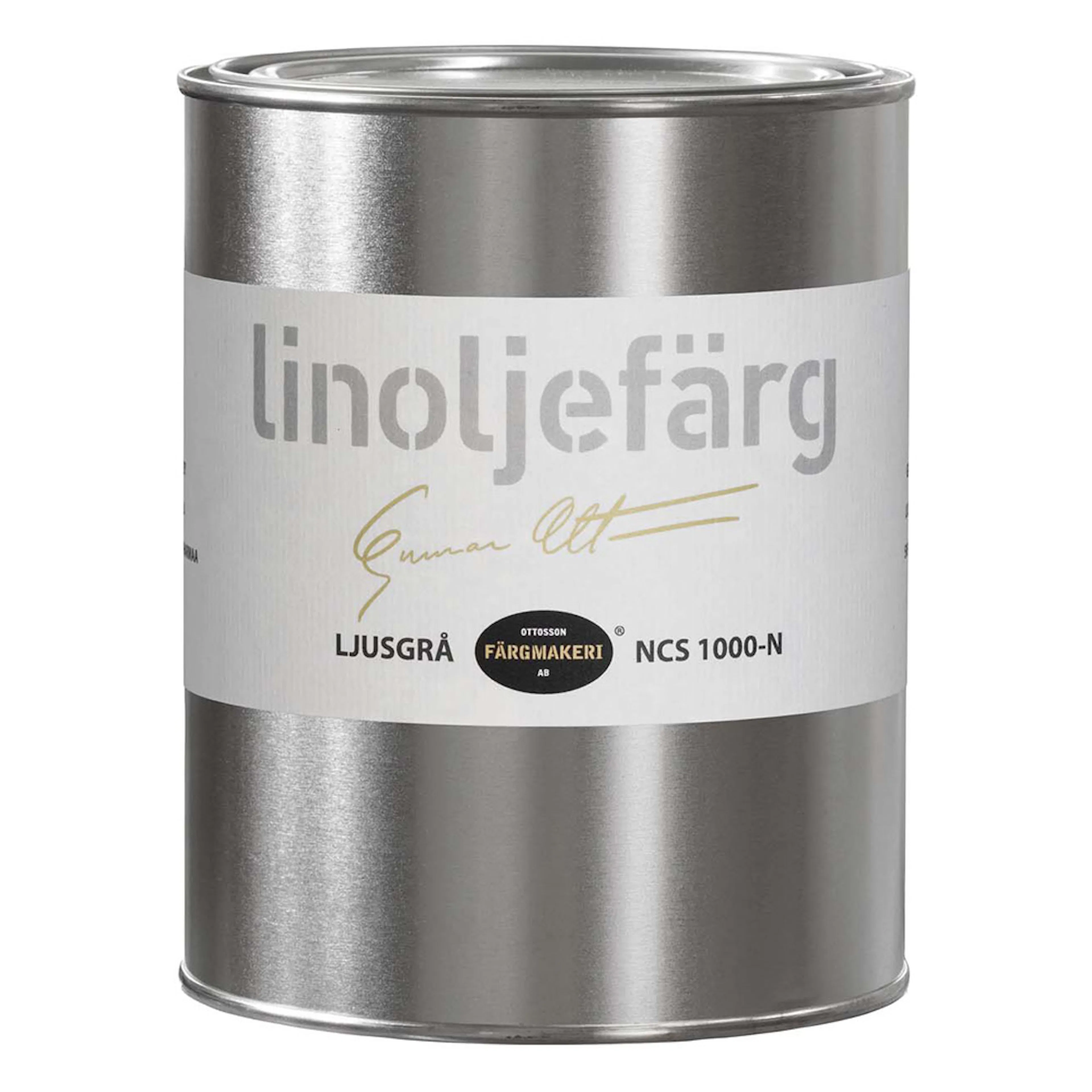 Linoljefärg Ottosson Ljusgrå