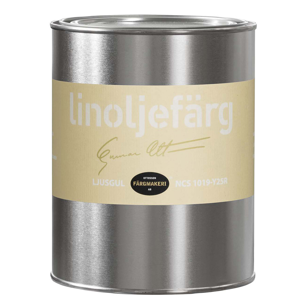 Linoljefärg Ottosson Ljusgul
