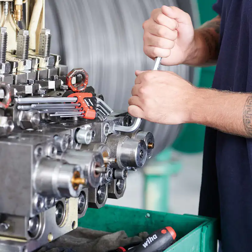 Insexnyckelsats Wiha Magicring 10-Delar