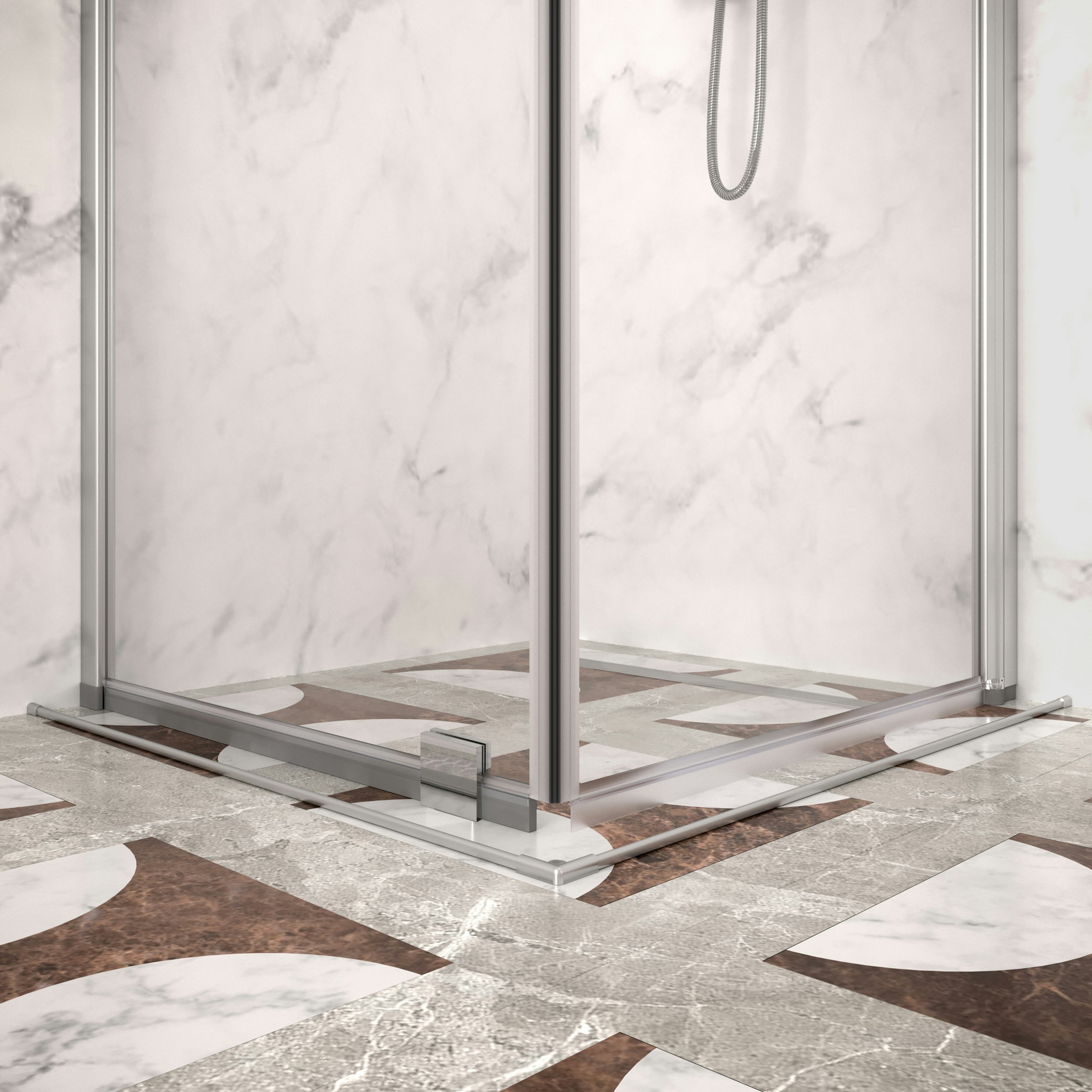 Tröskelprofil Hietakari för Duschhörn Rak 1000x1000 mm