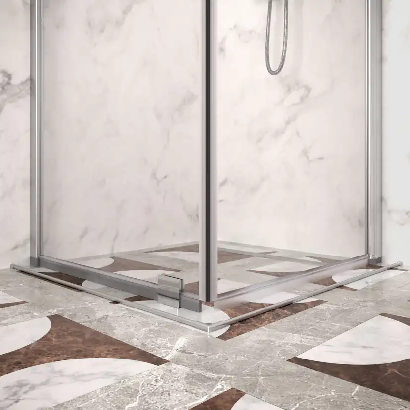 Tröskelprofil Hietakari för Duschhörn Rak 1000x1000 mm