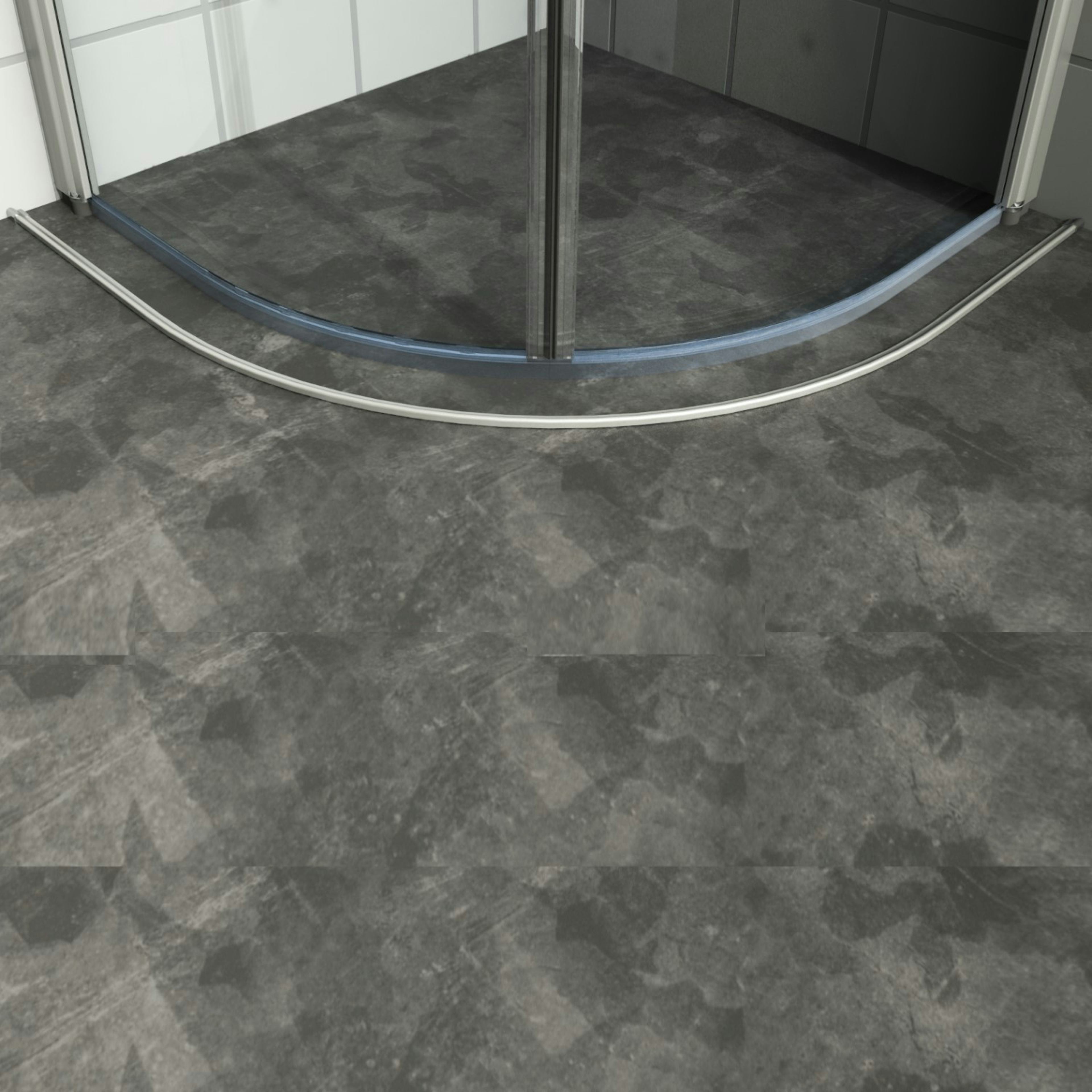 Tröskelprofil Hietakari för Duschhörn Rund 1000x1000 mm