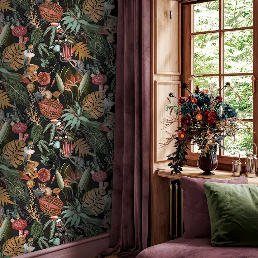 Tapet Holden Utopia II Reverie Black 91173