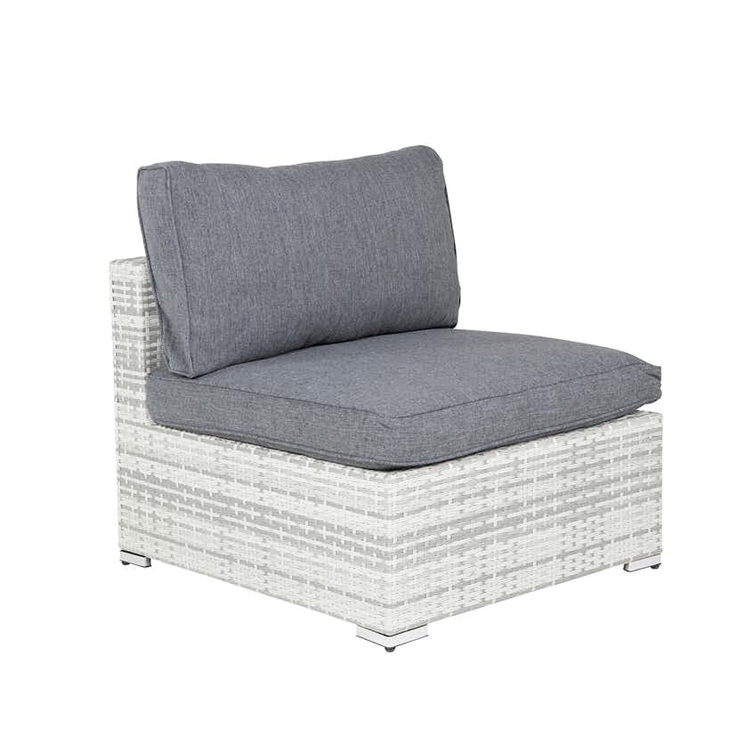 Mittmodul Venture Home Amazon Soffa mittdel Vit/Grå