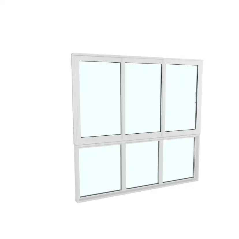 Skjutfönster med fast underdel Landskap Robust Vår och Höst 3-del