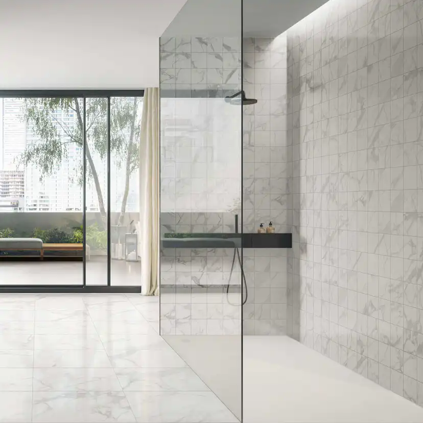 Klinker Ceramiche Keope Elements Lux Calacatta Vit 15x15 cm