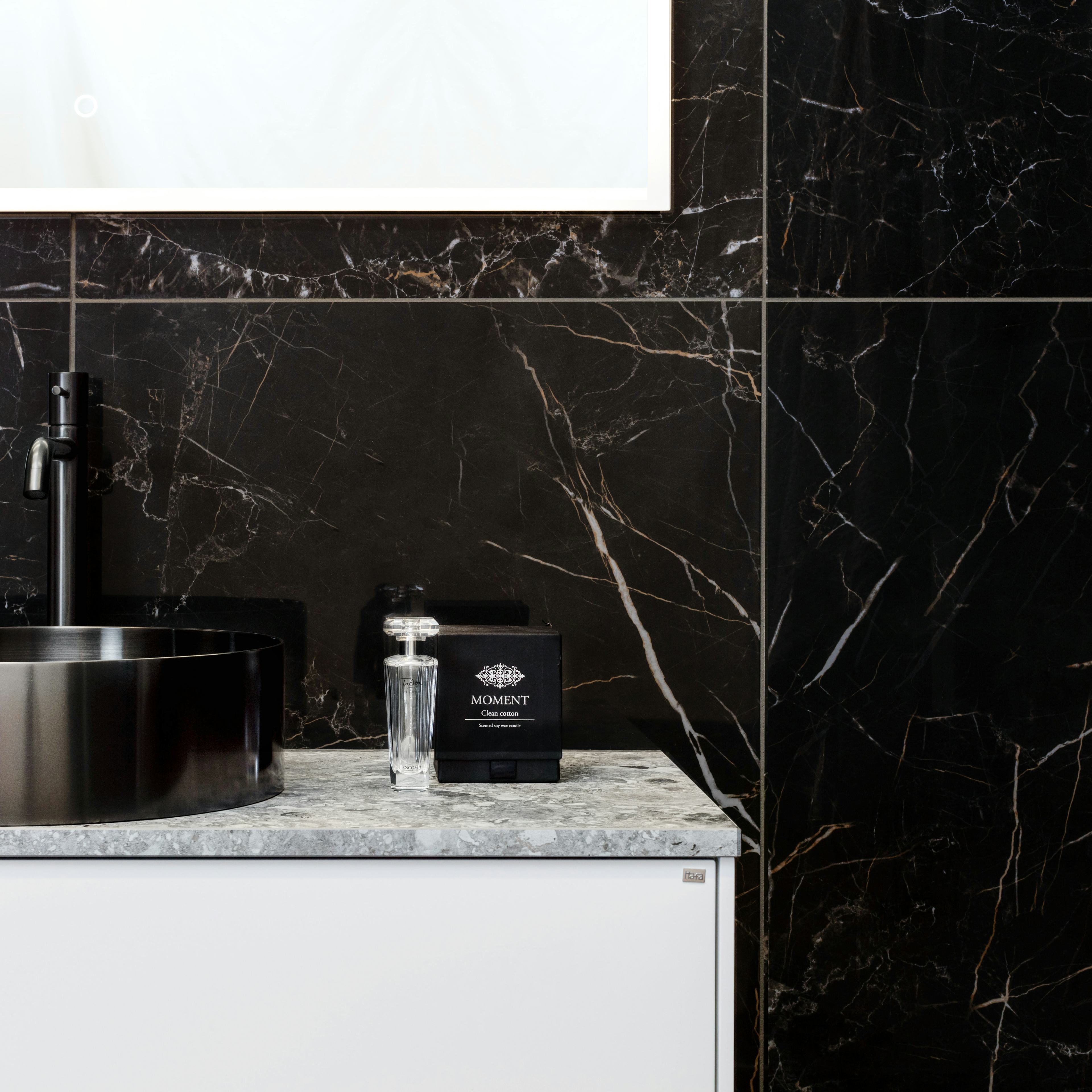 Klinker Ceramiche Keope Elements Lux Port Laurent Svart 30x60 cm