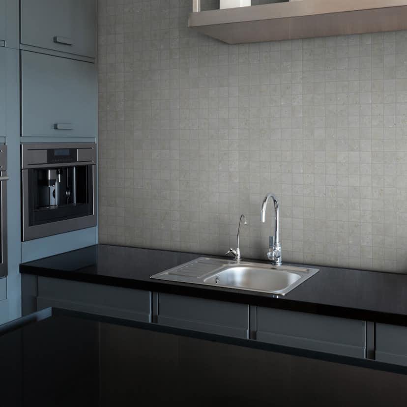 Klinker Living Ceramics Bera & Beren Coal Grå 5x5 cm