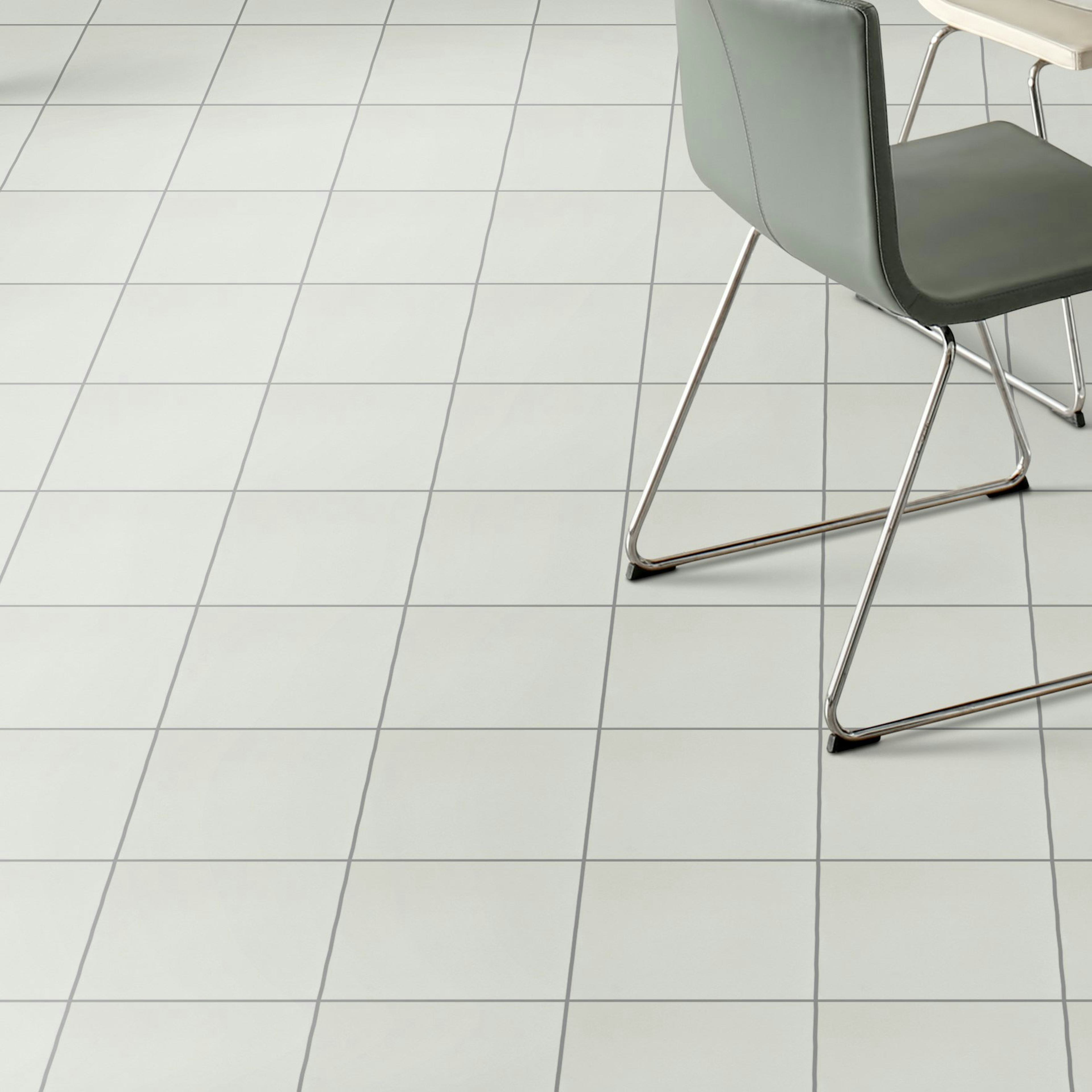 Klinker Marazzi Group D Segni Macro Chalk Vit 20x20 cm