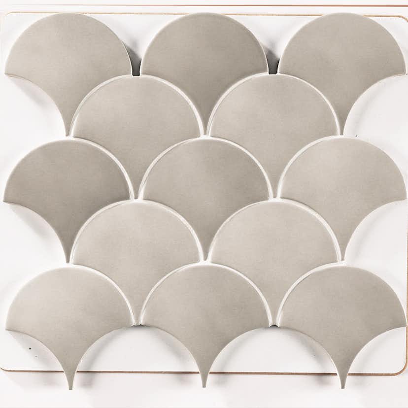 Kakel Natucer Ceramica Natural Squama Mist Grå P.B 6x13 cm