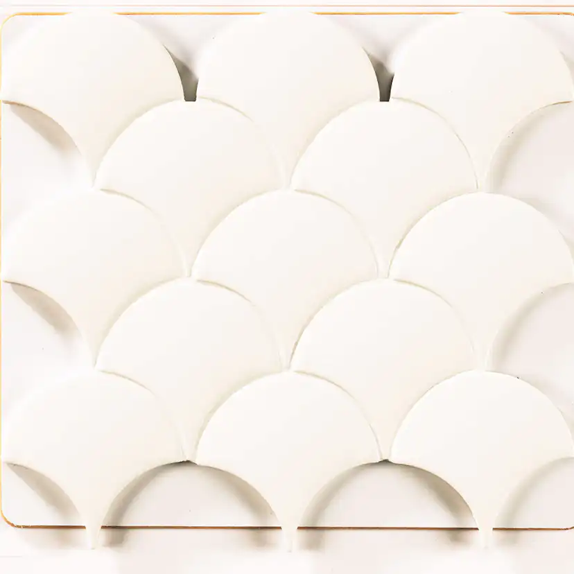 Kakel Natucer Ceramica Natural Squama Rice P.B Vit 6x13 cm